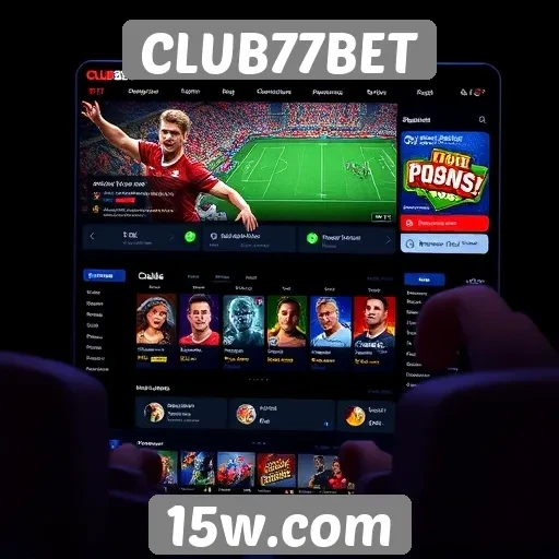 Experiência do usuário no design do CLUB77BET